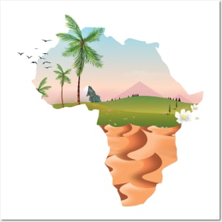 Africa Posters and Art